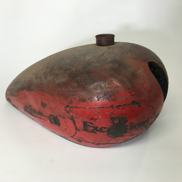 FUEL TANK, Red Excelsior